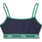 FILA Candelo Taped Spaghetti Bra Top Black Iris Größe: XS | Sport BHs Outlet | Damen | Schwarz