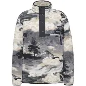 Columbia - Fleecejacke mit halbhohem Kragen und Druckknöpfen &ndash; Herren &ndash; Helvetia II Printed Half Snap Fleece Shark Dreaming - Helvetia II