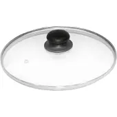 Axentia Glasdeckel, Edelstahlrand, Ø 28 cm