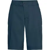 Vaude Bike Women's Ledro Shorts - Gepolsterte MTB-Shorts mit Innenhose - atmungsaktive & elastische Fahrradhose, Flame, 40
