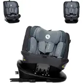 Lorelli Kindersitz Imola i-Size 40-150 cm Isofix 360 Grad Drehung Top Tether grün