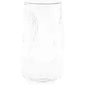 Mulex Glas Set Stripe Riffel Longdrink-Glas, Glas, Hitzebeständig 500ml