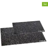 Stoneline 2er-Set: Schneidebretter in Schwarz | Gr.: onesize