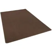 Snapstyle Feinschlingen Velour Teppich Strong Braun 80x160cm
