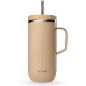 Qwetch Isolierter Edelstahlbecher mit Henkel