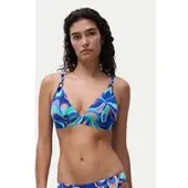 Chantelle Gemoldefer Bikini BH Vita | Grösse: M | Farbe: Blau/Print