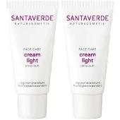 Santaverde Aloe Vera Creme light ohne Duft 2x 2x30 ml
