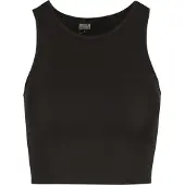 Urban Classics Glitter Cropped Ärmelloses Oberteil