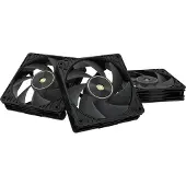 Asus Proart Pf120 Pwm Black 3in1 Computer Case 12cm Ventilator 3 Einheiten