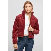 Urban Classics Ladies - KORD Puffer Jacke burgundy - 4XL