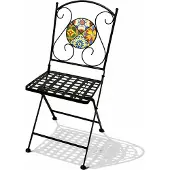 Mojawo Mosaik Klappstuhl Balkonstuhl Bistrostuhl Stern Design