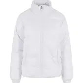 Urban Classics Ladies Recycled Short Shiny Puffer Jacket white S