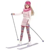 Barbie Mattel BJN58 Winterbarbie mit Ski