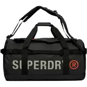 Superdry Large Tarp Barrel Bag black