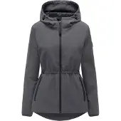 MARIKOO Outdoorjacke "Katzilein" Leichte Übergangsjacke mit Kapuze und Kordelzug