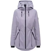 NAVAHOO Outdoorjacke "Blumentanz 14" mit Kapuze Übergangsjacke mit wasserdichtem Verschluss