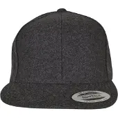 Flexfit Snapback Cap "Unisex Melton Wool Snapback"