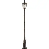 Elstead Lighting Stehleuchte, Laterne, Alu bronze, Glas klar, H 232,5 cm