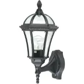 Garden Zone Elstead Ledbury Außen-Wandleuchte E27 Schwarz IP44