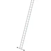Proregal Sprossen-Anlegeleiter 350 mm Breit mit Standard-Traverse 20 Sprossen