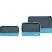Samsonite Ta Revolution Set Of 3 Packing Cubes vivid blue