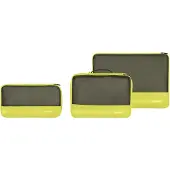 Samsonite TA Revolution Set Of 3 Packing Cubes lime