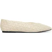Calvin Klein Ballerinas Square Ballerina Aop Lth HW0HW02936 Beige 38