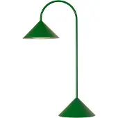 Frandsen Grasp LED-Akku-Tischlampe, grün, Höhe 47 cm, Metall - , Grasp, dimmbar, Grün, für Balkon, Metall, Design