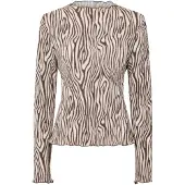 Pieces Bluse "Pcflora" in Beige - M