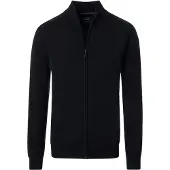 Casamoda Strickjacke uni CASAMODA Schwarz
