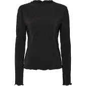 Pieces Bluse "Pcflora" in Schwarz - M