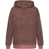 Buffalo Kapuzenpullover in Leo-Optik