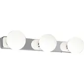 Licht-Erlebnisse Moderne Wandlampe BRAZOS Chrom Glas Metall G9 3-flammige Wandleuchte Wohnzimmer Schlafzimmer Flur