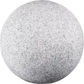 Kanlux S.A. Gartenkugel Kugelleuchte Ø230 mm Ball 230V E27 IP65 Garten Lampe Naturstein Optik Stono