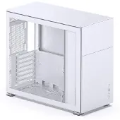 Jonsbo D41 STD, Midi Tower, PC, Weiß, ATX, micro ATX, Mini-ATX, Stahl, Gaming