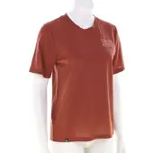 Mons Royale Icon Merino Damen T-Shirt-Orange-S