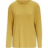 Essenza Denna Uni Comforting yellow Top Langarm L