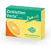 Verla-Pharm Arzneimittel GmbH & Co. KG Zinkletten Verla Typ Orange Tabletten, 100 St. Tabletten