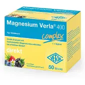 Verla-Pharm Arzneimittel GmbH & Co. KG Magnesium Verla 400 Waldbeere Direkt-granulat 50 St