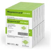 Verla-Pharm Arzneimittel GmbH & Co. KG Magnesiocard 2,5 mmol Filmtabletten 10X100 St
