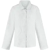 Yumeko Pyjamaoberteil Baumwolle TENCEL M Weiß - Eco, Bio & Fairtrade