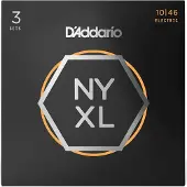 D'addario And Co NYXL1046-3P 10-46 3er-Pack