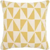 Fonq Angle Zierkissen 50 x 50 cm - Golden Olive