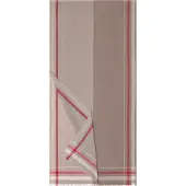 Roeckl Schal Side Stripes 40x185 Mink