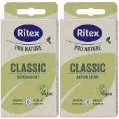 Ritex PRO Nature Classic vegan Kondome 2x 2x8 St