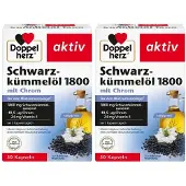 Doppelherz Schwarzkümmelöl 1800 Kapseln 2x 2x50 St