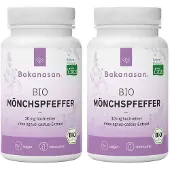 Bakanasan Bio Mönchspfeffer Kapseln 2x 2x60 St