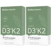 Bakanasan Vitamin D3+K2 Kapseln 2x 2x60 St
