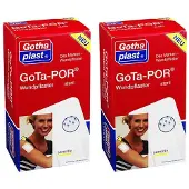 Gothaplast Gota-Por Wundpflaster steril 100x200 mm 2x 2x5 St Pflaster