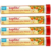 Hermes Arzneimittel GmbH Topfitz Multivitamin+Mineral Brausetabletten 4x 4x20 St